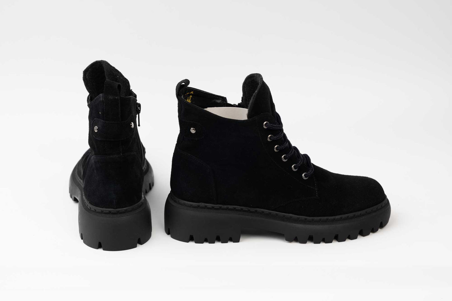 Ghete dama piele naturala NIKE 809 N velur