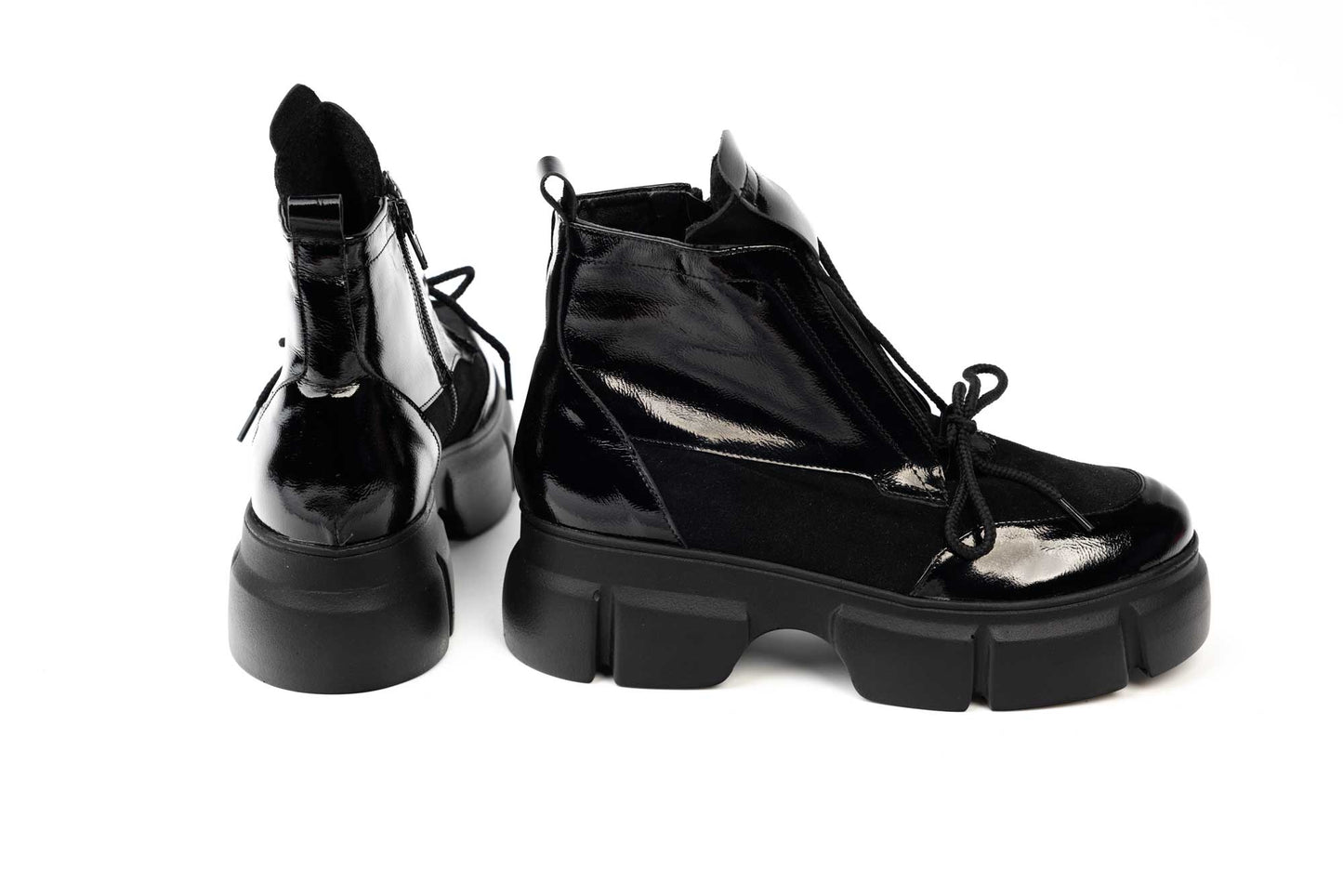 Ghete dama piele naturala NIKE 821 N vel lac