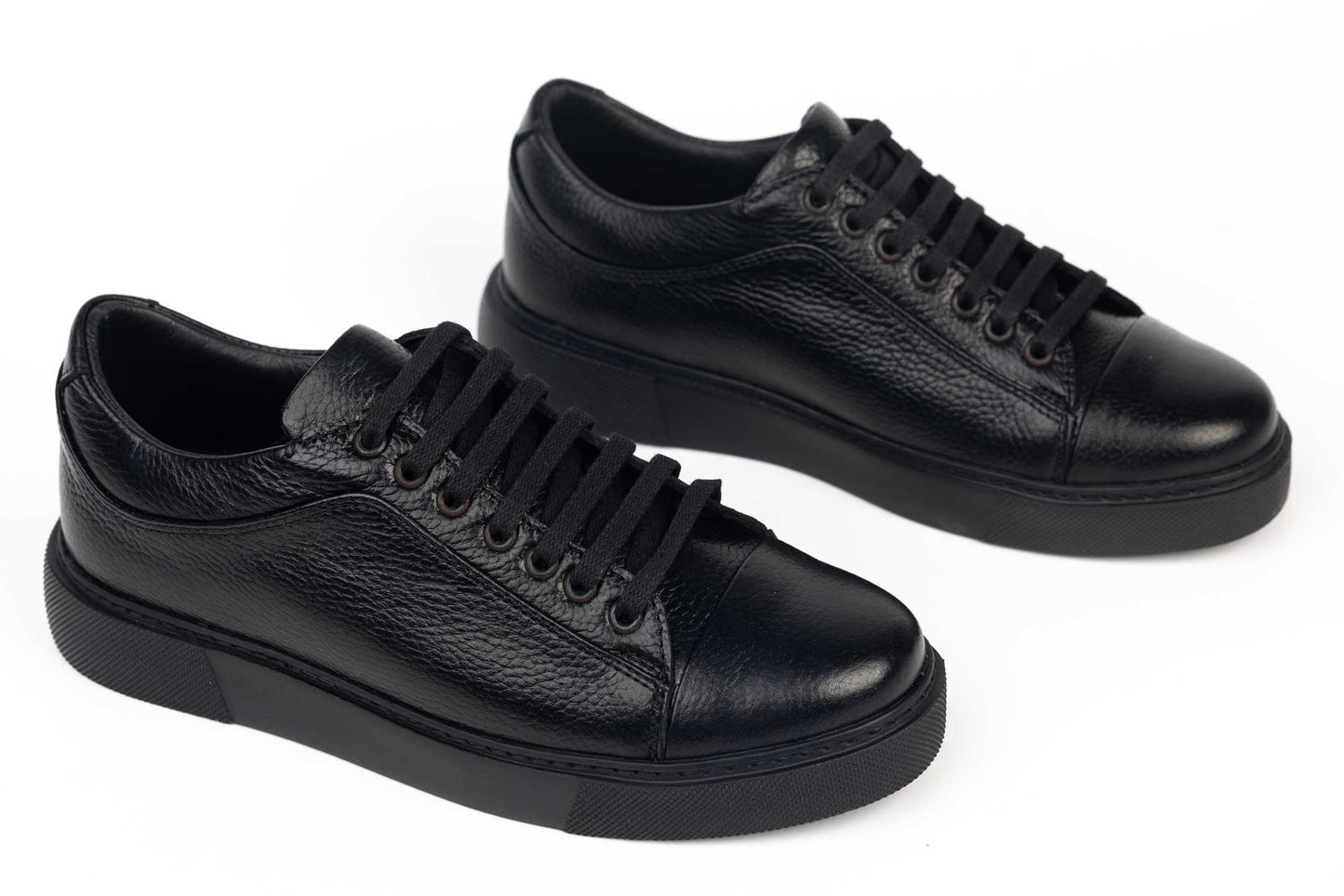 Men's casual genuine leather shoes RIDGE 6561 black