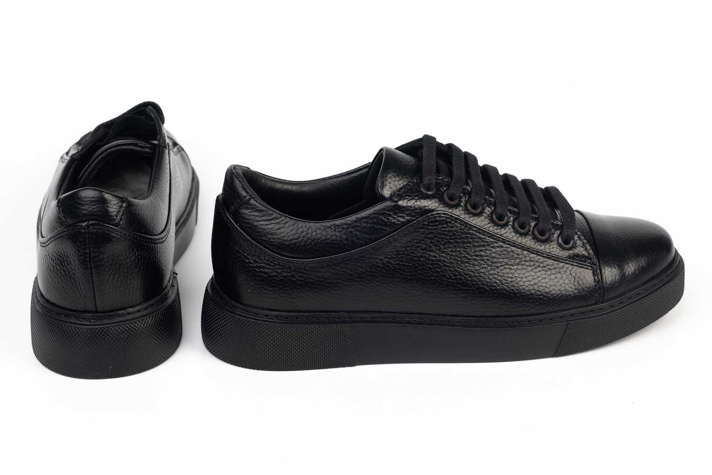 Men's casual genuine leather shoes RIDGE 6561 black