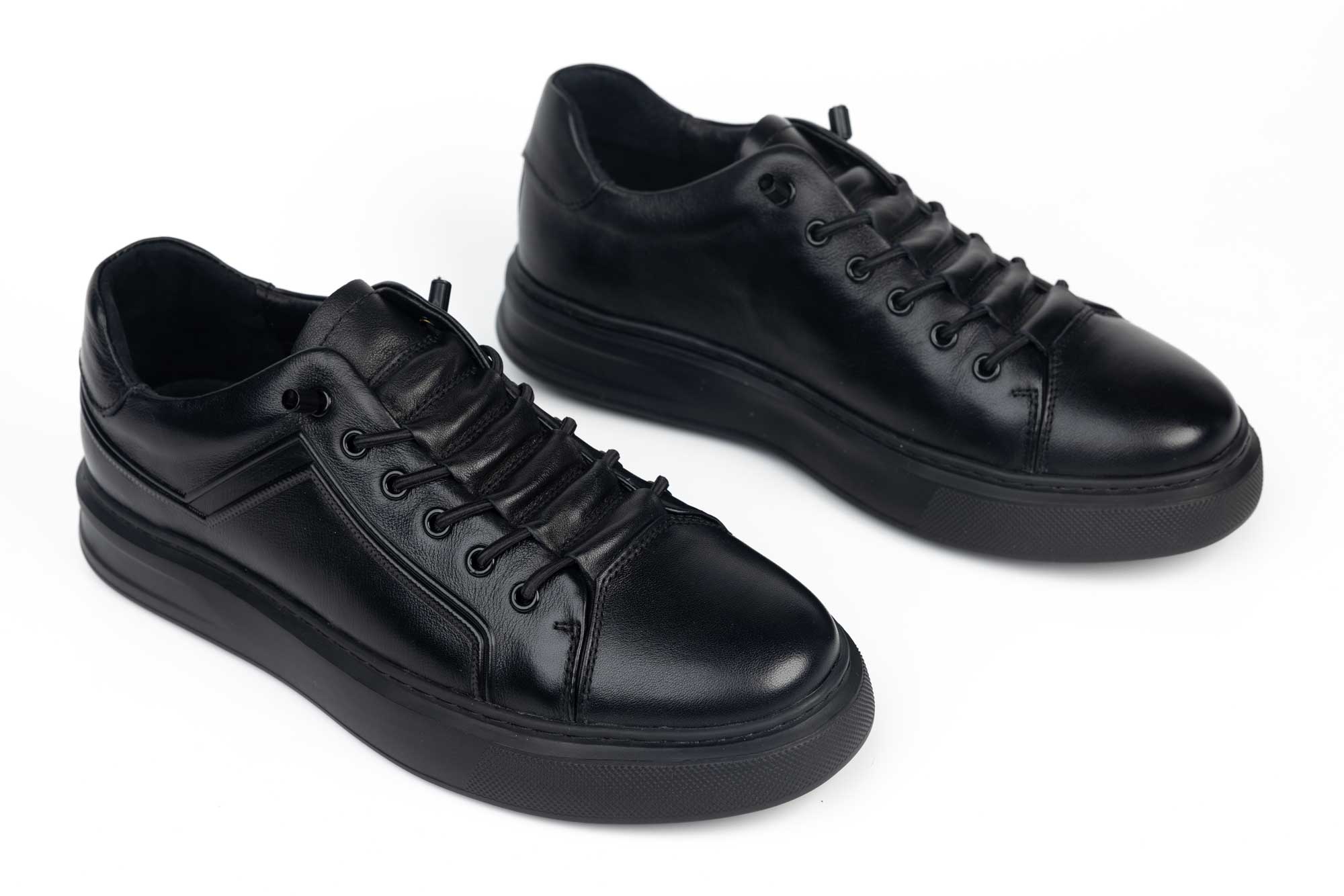 Pantofi din piele naturala  FILIPO 312 negru