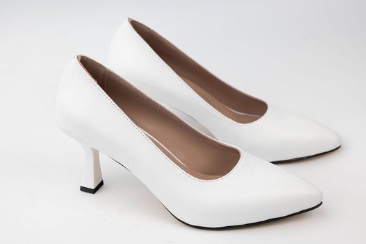 Pantofi dama piele naturală LSD 714 Alb