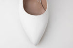 Pantofi dama piele naturală LSD 714 Alb