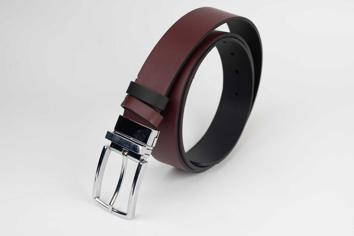 Men's belt SERENIA Yanus N Bordeaux