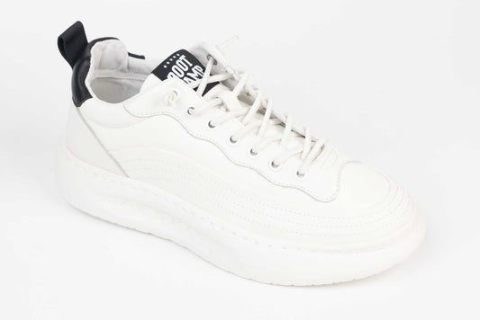 Pantofi casual din piele naturală pentru barbati FRANCO GERARDO 8656 alb