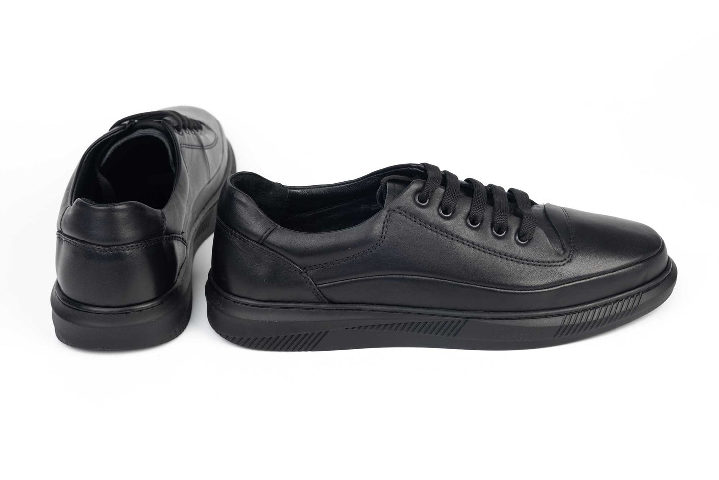 Men's casual shoes made of genuine leather JOHAN 9052 N