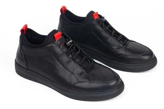 Pantofi casual din piele naturală pentru barbati FRANCO GERARDO 100-2 N