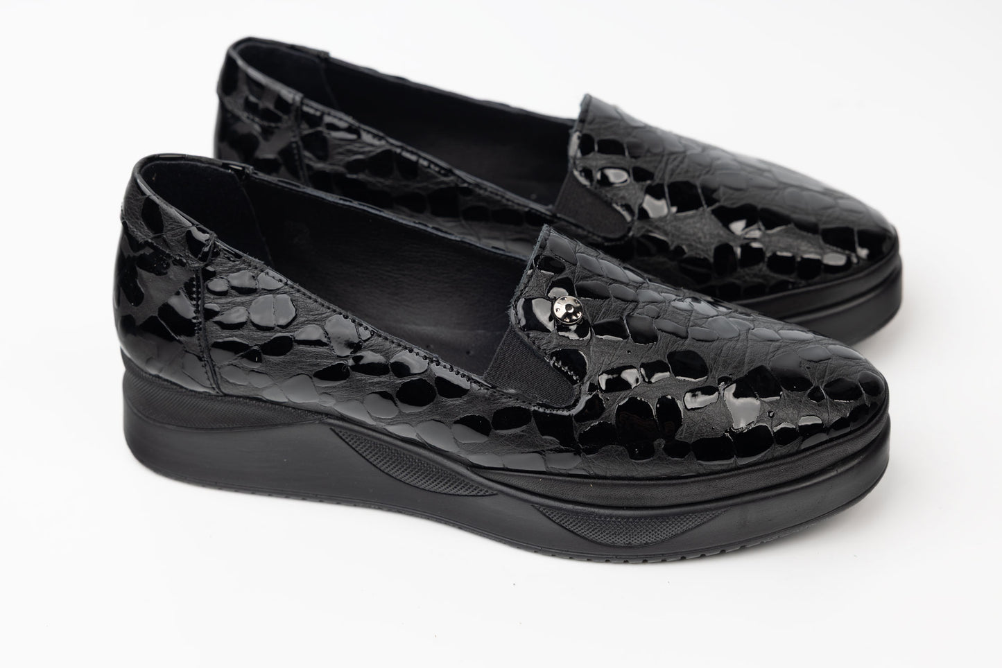 Women's genuine leather shoes LSD 76 N croco