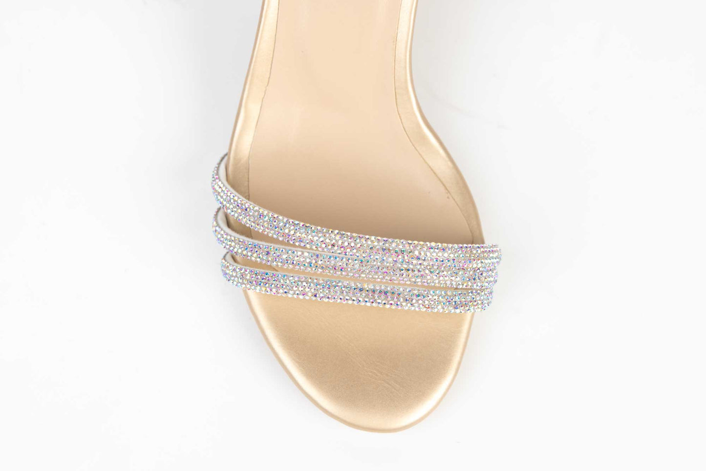 Women's eco-leather sandals KARIN 701 gold