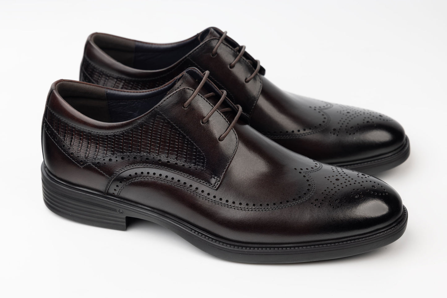 Pantofi bărbați piele naturală ELDEMAS 131-21 Maro