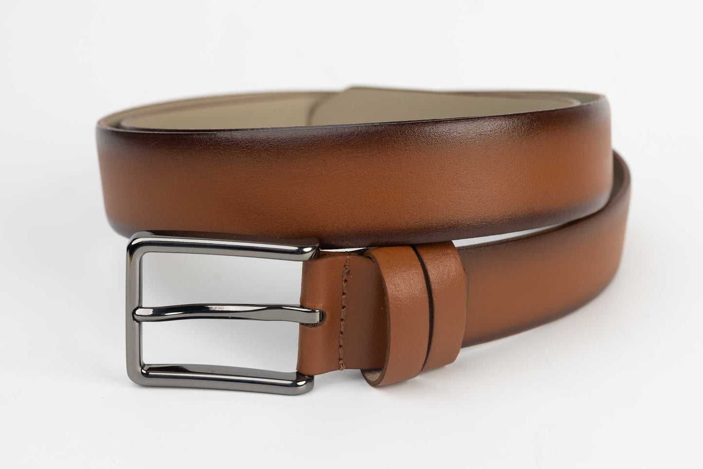Men's belt SERENIA WALT 35 Cognac