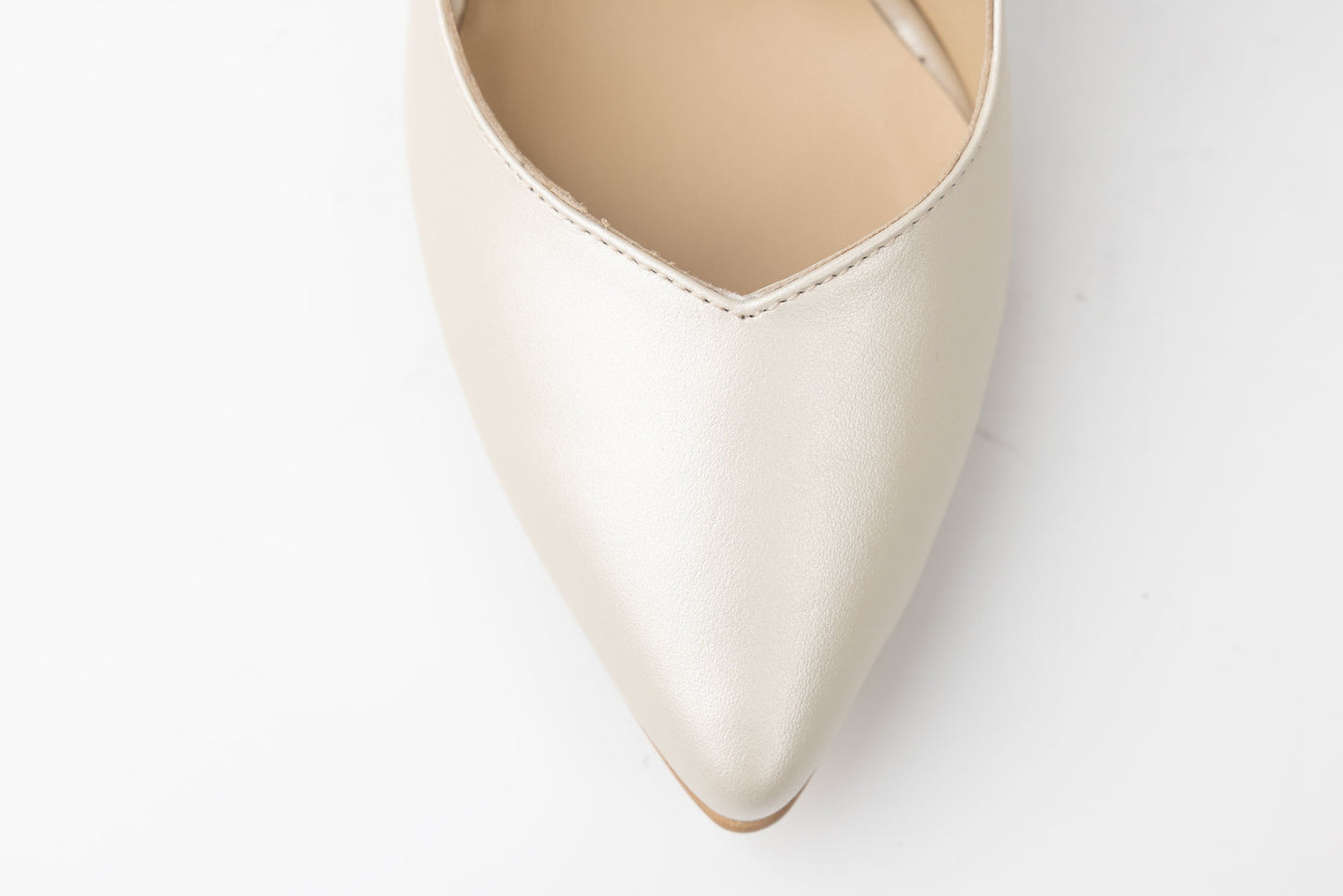 Women's genuine leather shoes FICOSAN P005 Beige