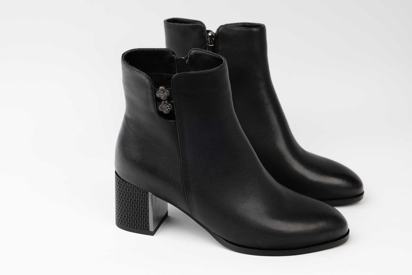 Ghete dama elegante piele naturala JOSE SIMON 32 N box