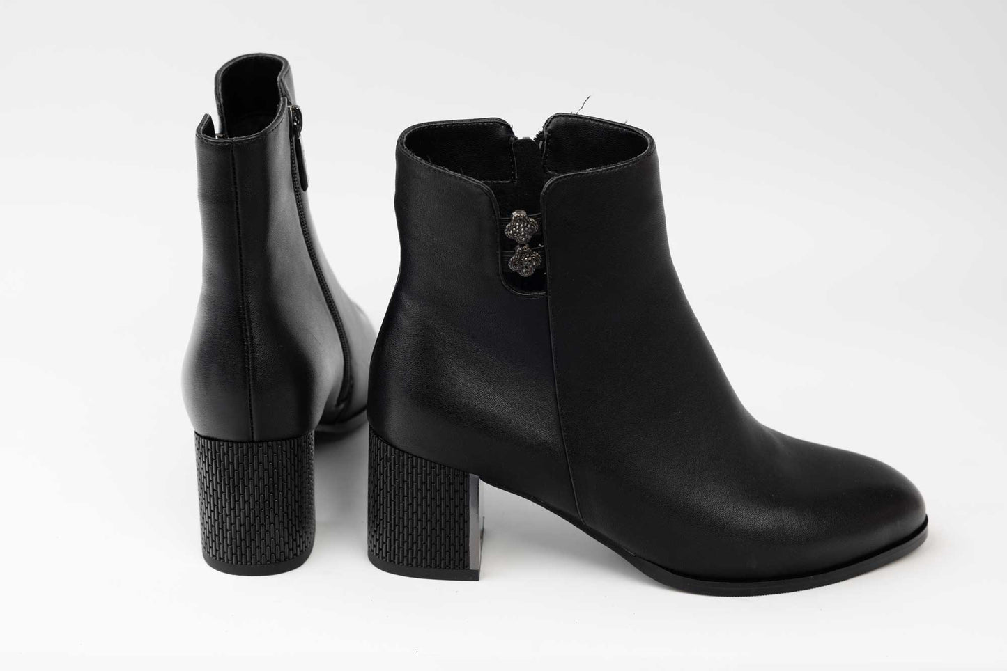 Ghete dama elegante piele naturala JOSE SIMON 32 N box