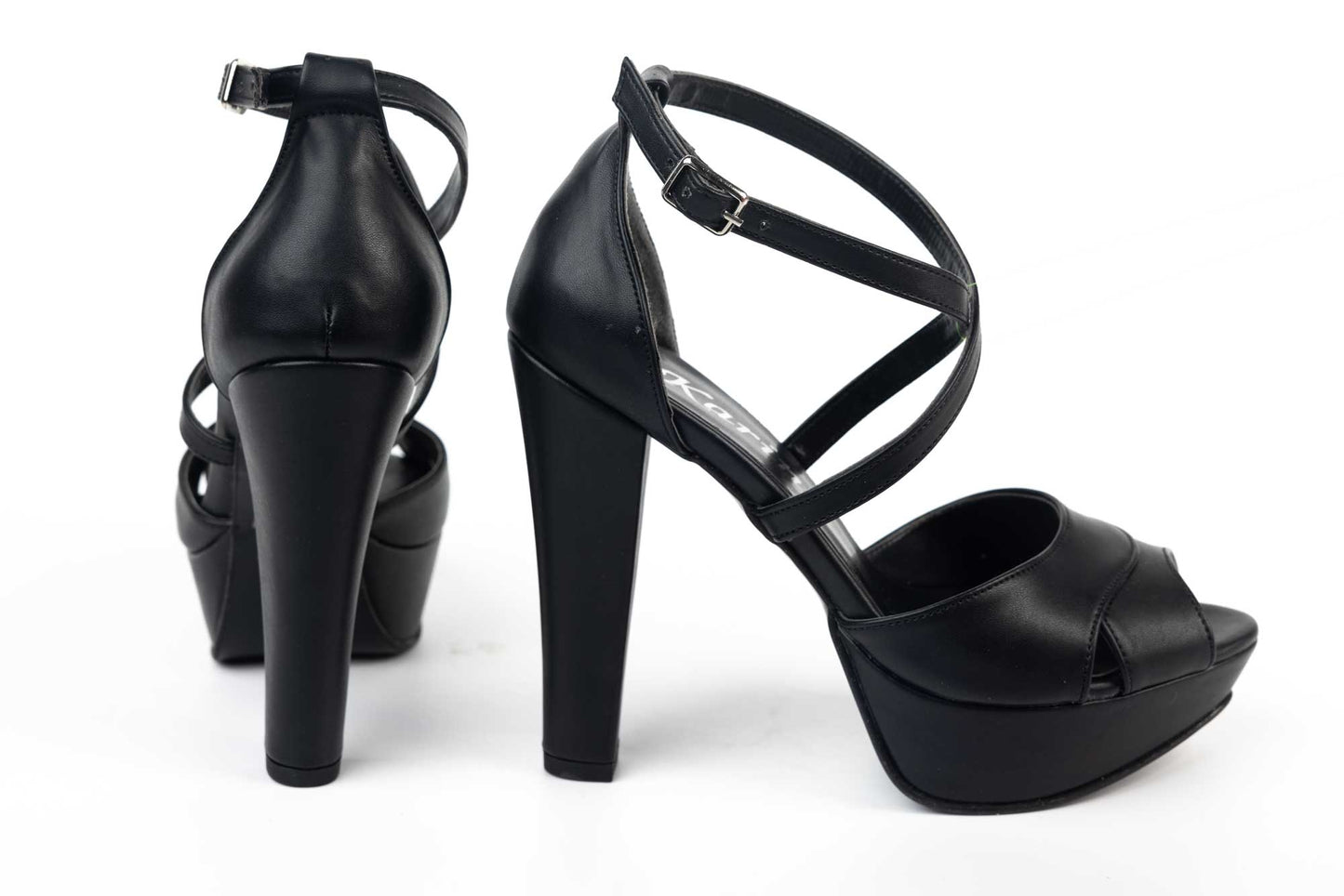 Women's eco-leather sandals KARIN 98 N box