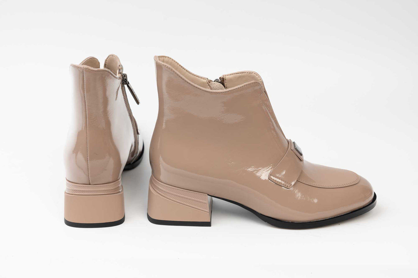 Ghete dama elegante piele naturala JOSE SIMON 21698 Apricot