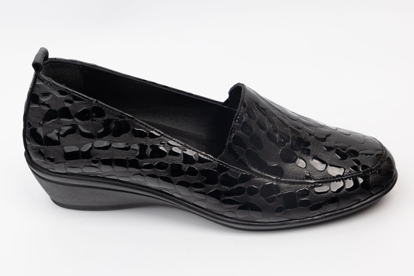 Pantofi dama piele naturală JOHAN 1001 N croco