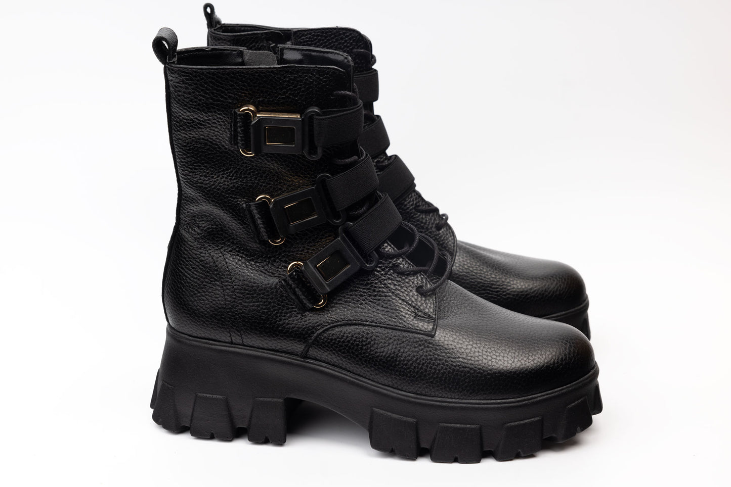 Women's boots natural leather PERLA 1304-2 N box AU