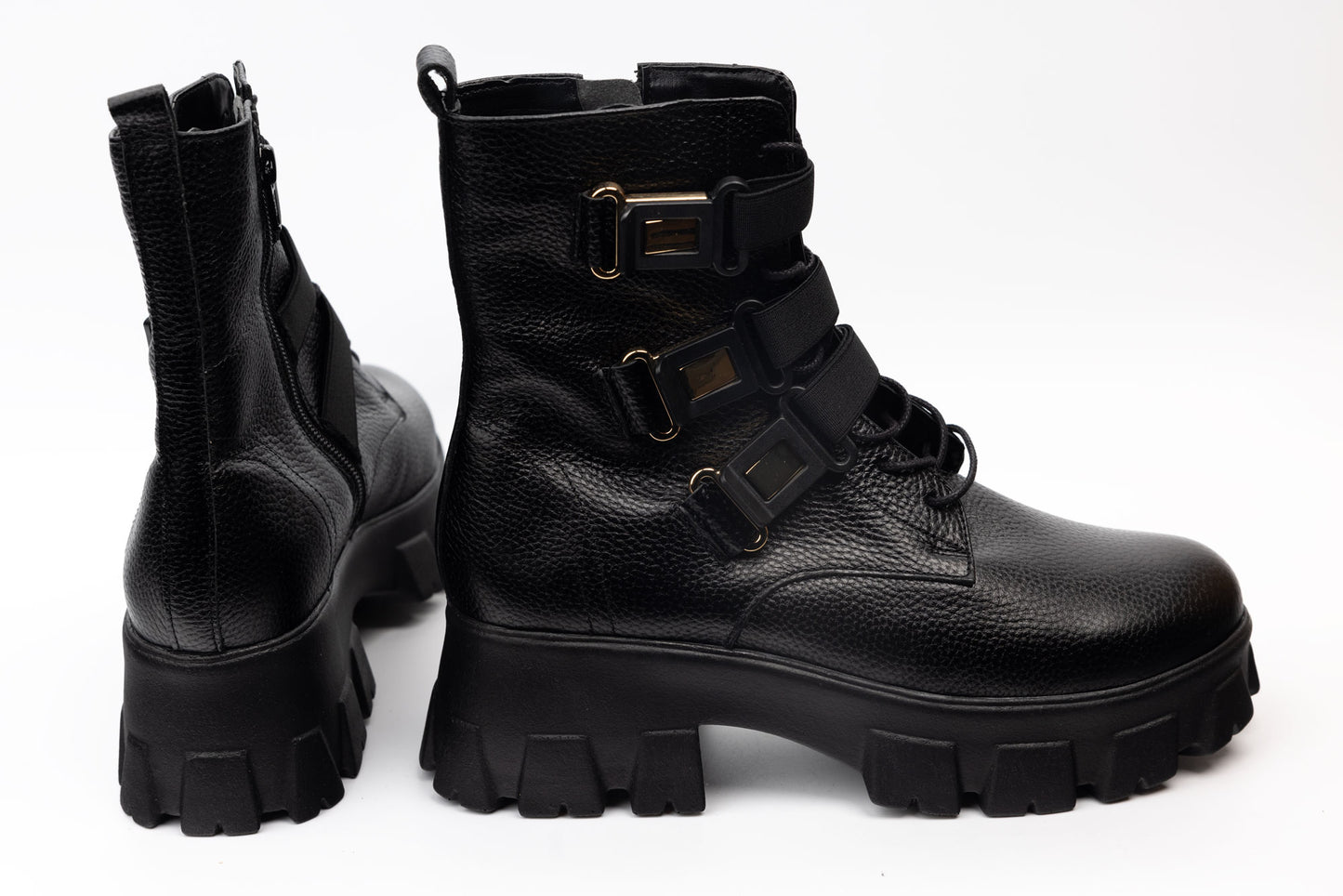 Women's boots natural leather PERLA 1304-2 N box AU