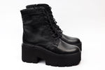 Ghete dama piele naturală PERLA 803 N box