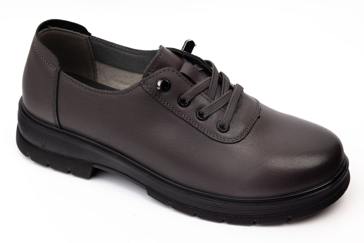 Women's genuine leather shoes FORMAZIONE 712 Grey