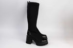 Cizme dama strech PERLA 35571 N lac strech