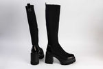 Cizme dama strech PERLA 35571 N lac strech