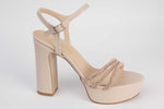 Sandale dama elegante piele ecologica KARIN 7234 Crem AU