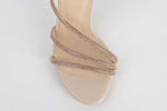 Sandale dama din piele eco KARIN 1998 Crem AU