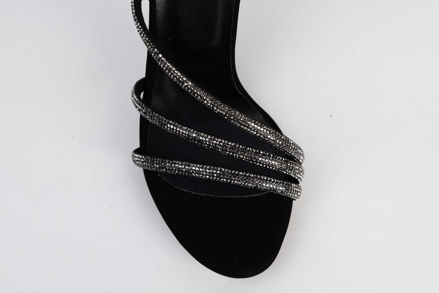 Women's eco-leather sandals KARIN 1998 New silver