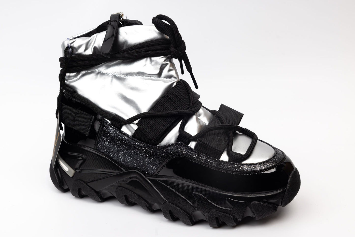 Casual women's boots FRANCO GERARDO 1062 silver