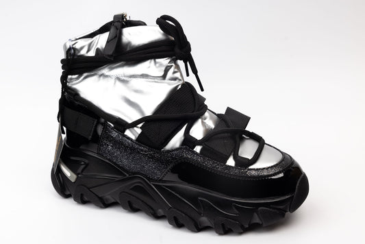 Ghete dama casual FRANCO GERARDO 1062 silver