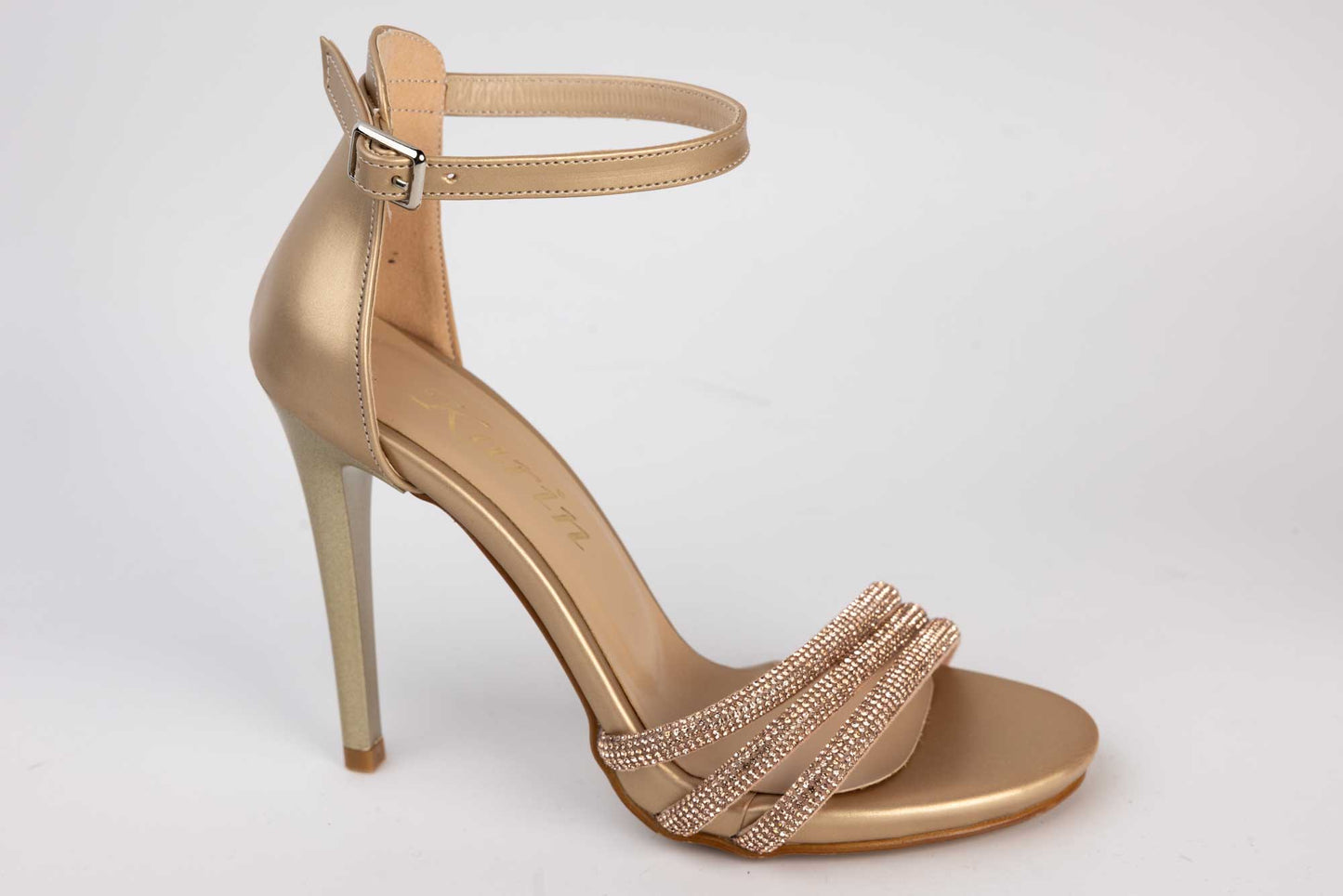 Women's eco-leather sandals KARIN 6700 Gold au