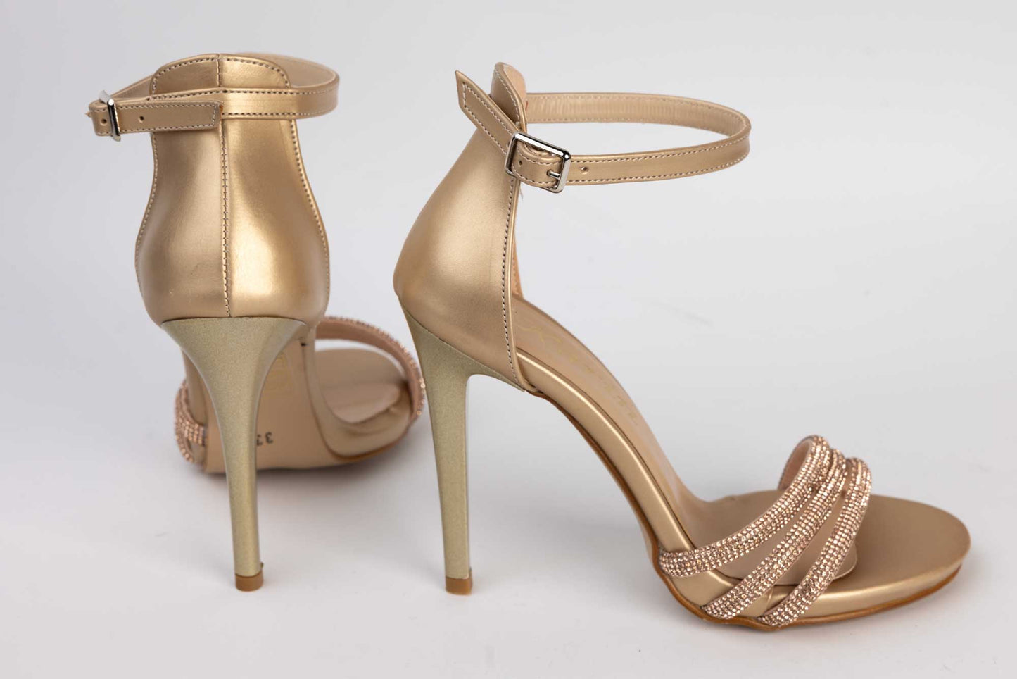 Women's eco-leather sandals KARIN 6700 Gold au