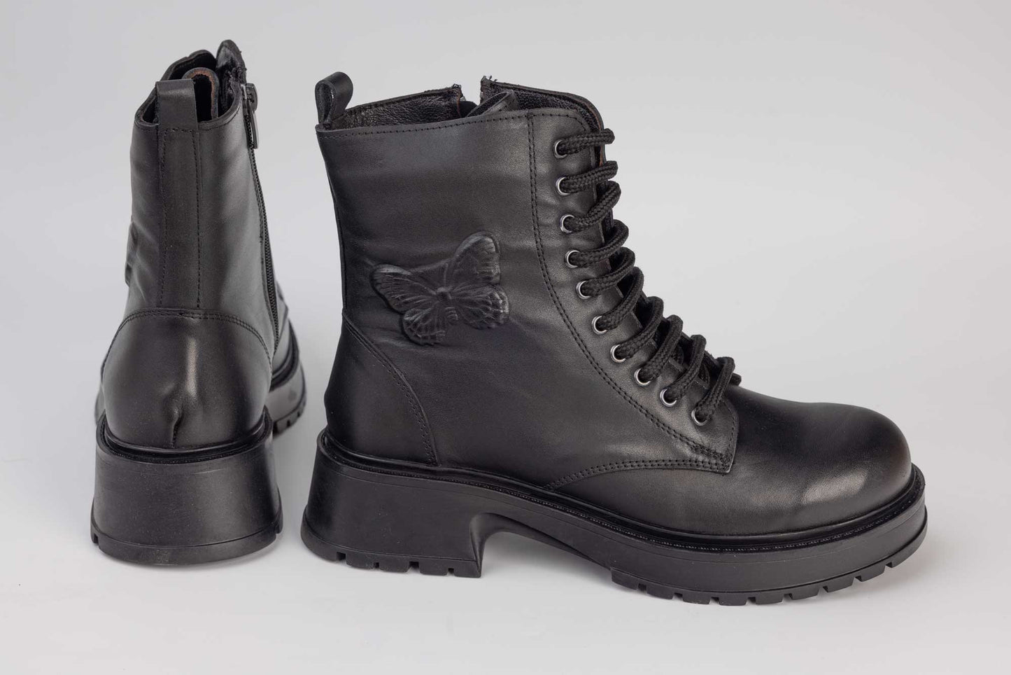 Women's genuine leather boots STEPPA 22014 N box