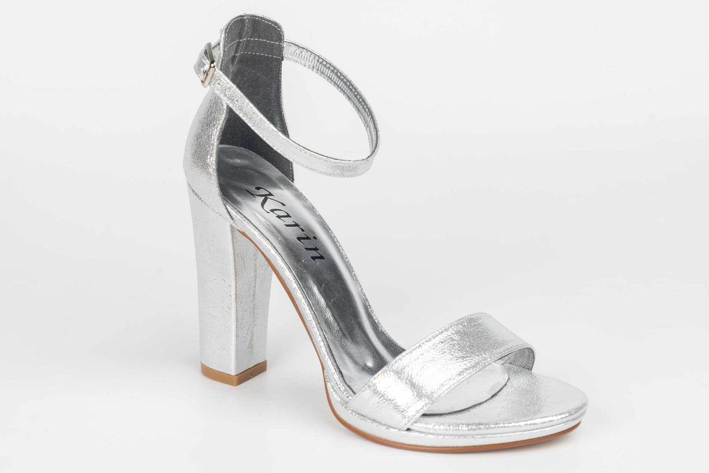 Women's sandals KARIN 6300-1 silver