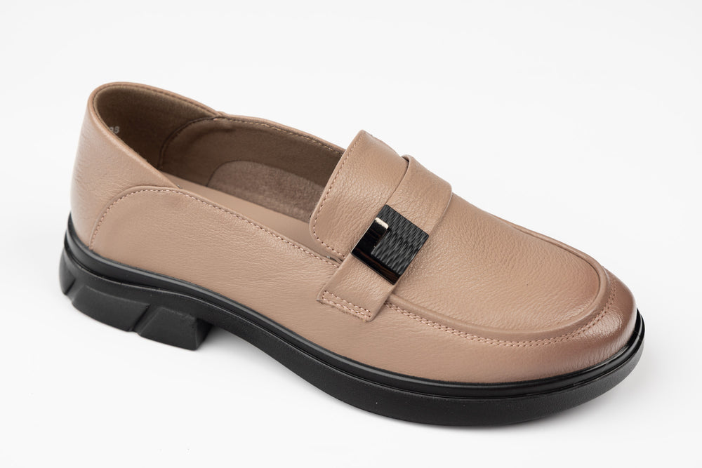 Pantofi dama piele naturală casual FORMAZIONE 221 Apricot