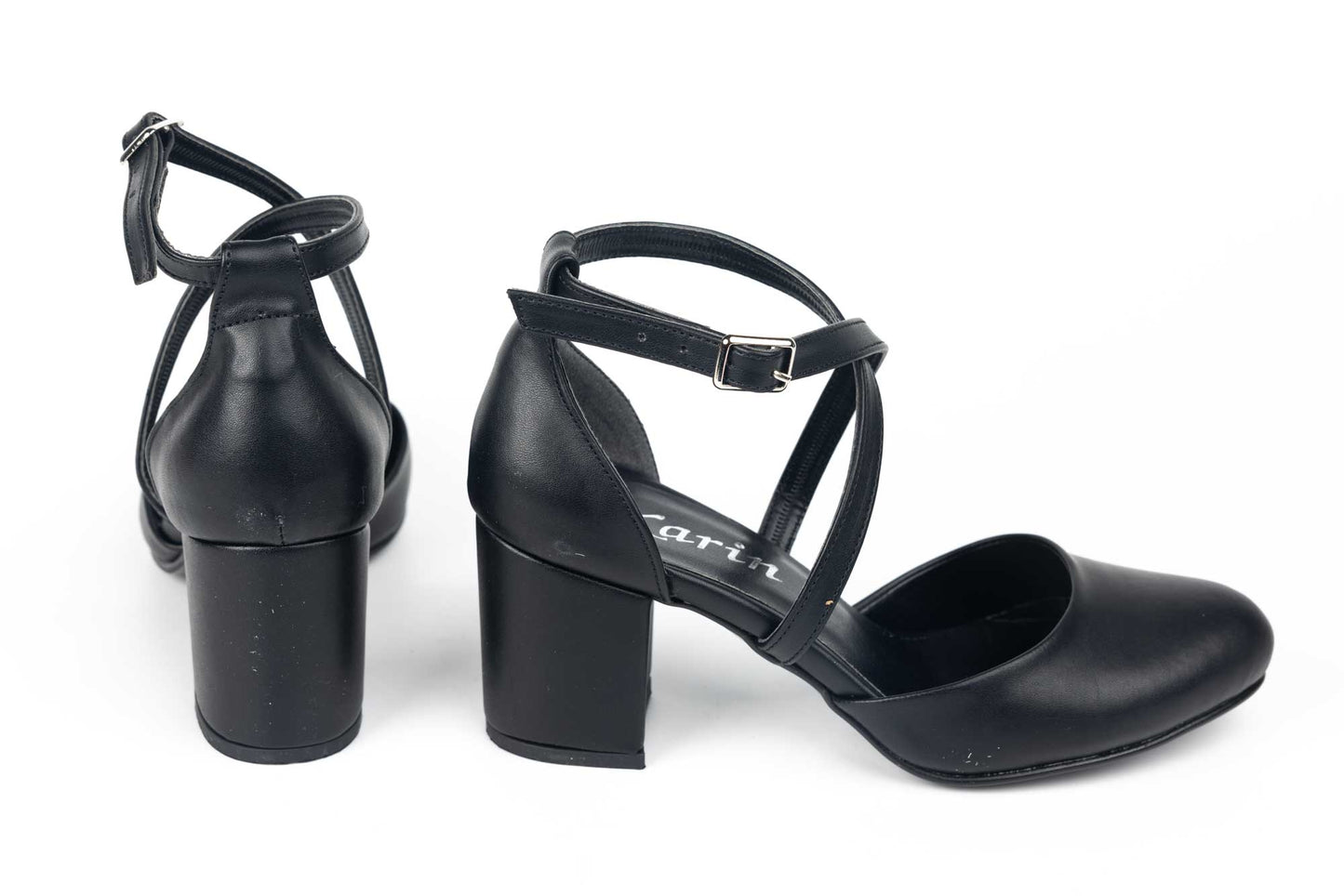 Pantofi dama decupati piele eco  KARIN 81 N box