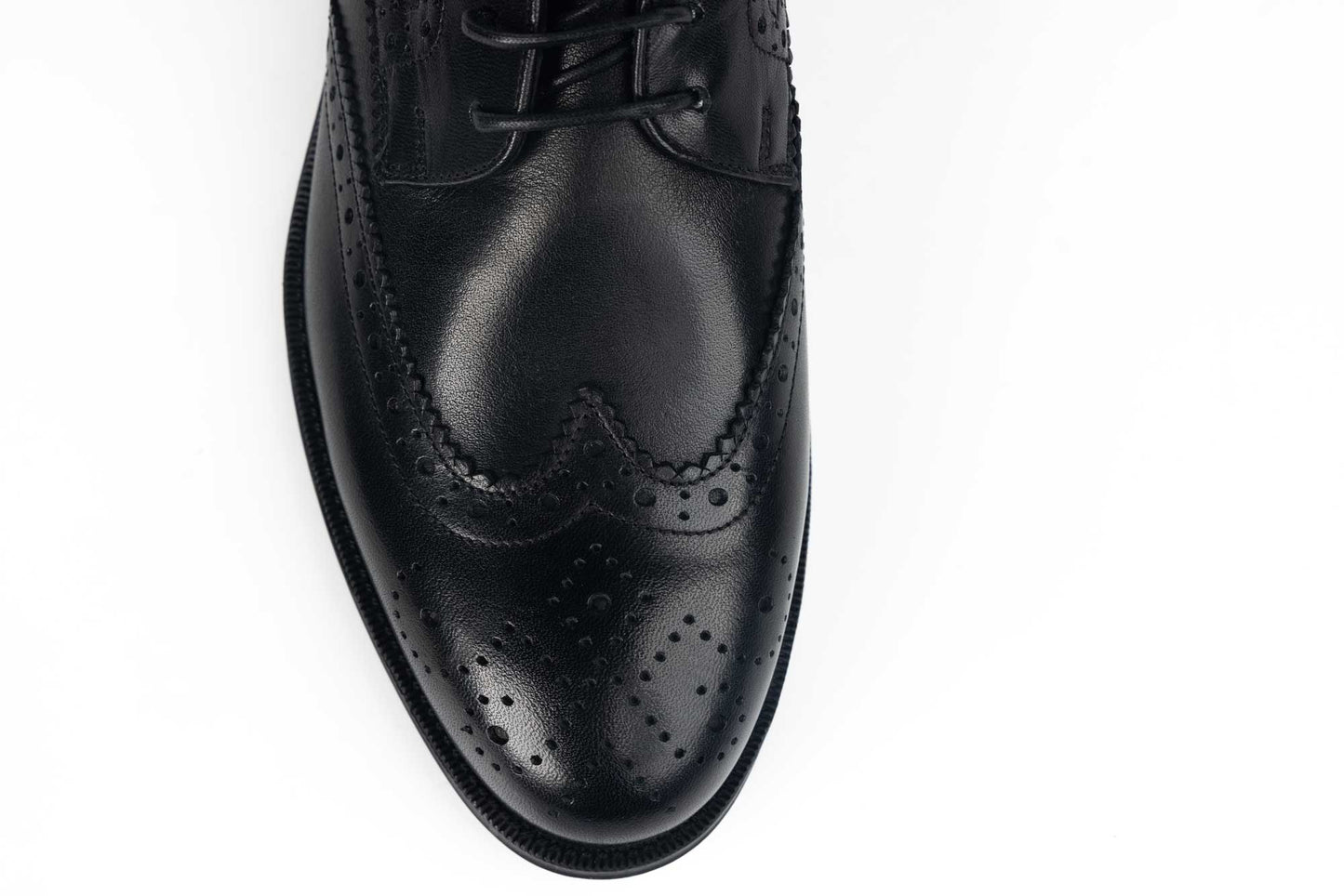 Pantofi barbati piele naturala RIVA 7020 Negru