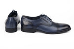 Pantofi barbati piele naturala RIVA 7043 blue