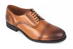 Pantofi barbati piele naturala RIVA 7043 Coniac
