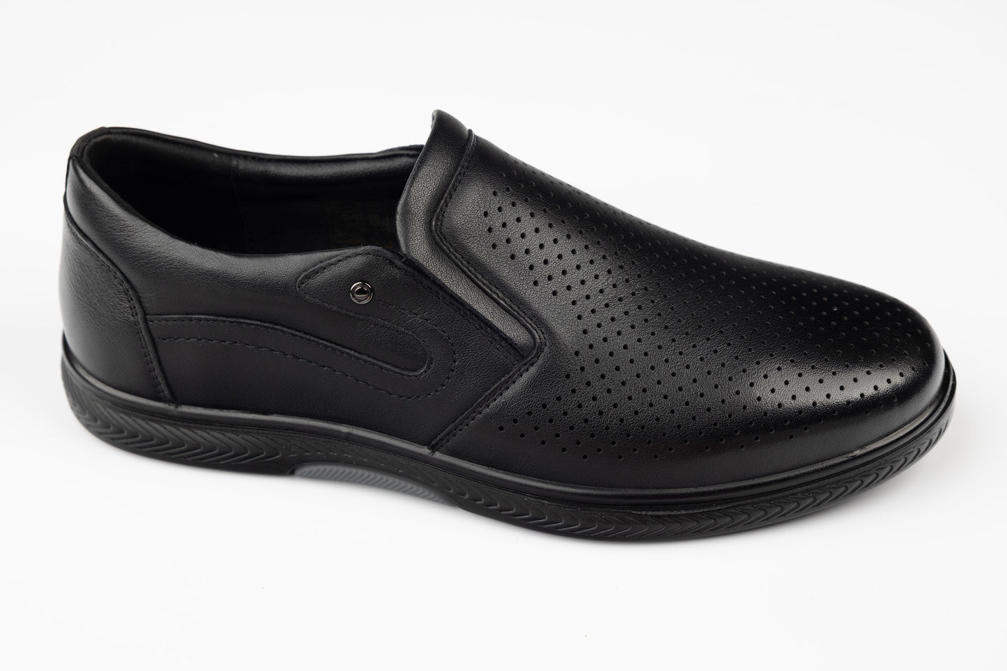 Men's shoes genuine leather JOHAN 405-18 N perf