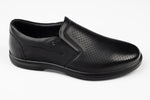 Pantofi barbati piele naturala JOHAN 405-18 N perf