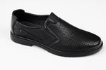 Pantofi barbati piele naturala JOHAN 405-19 N perf