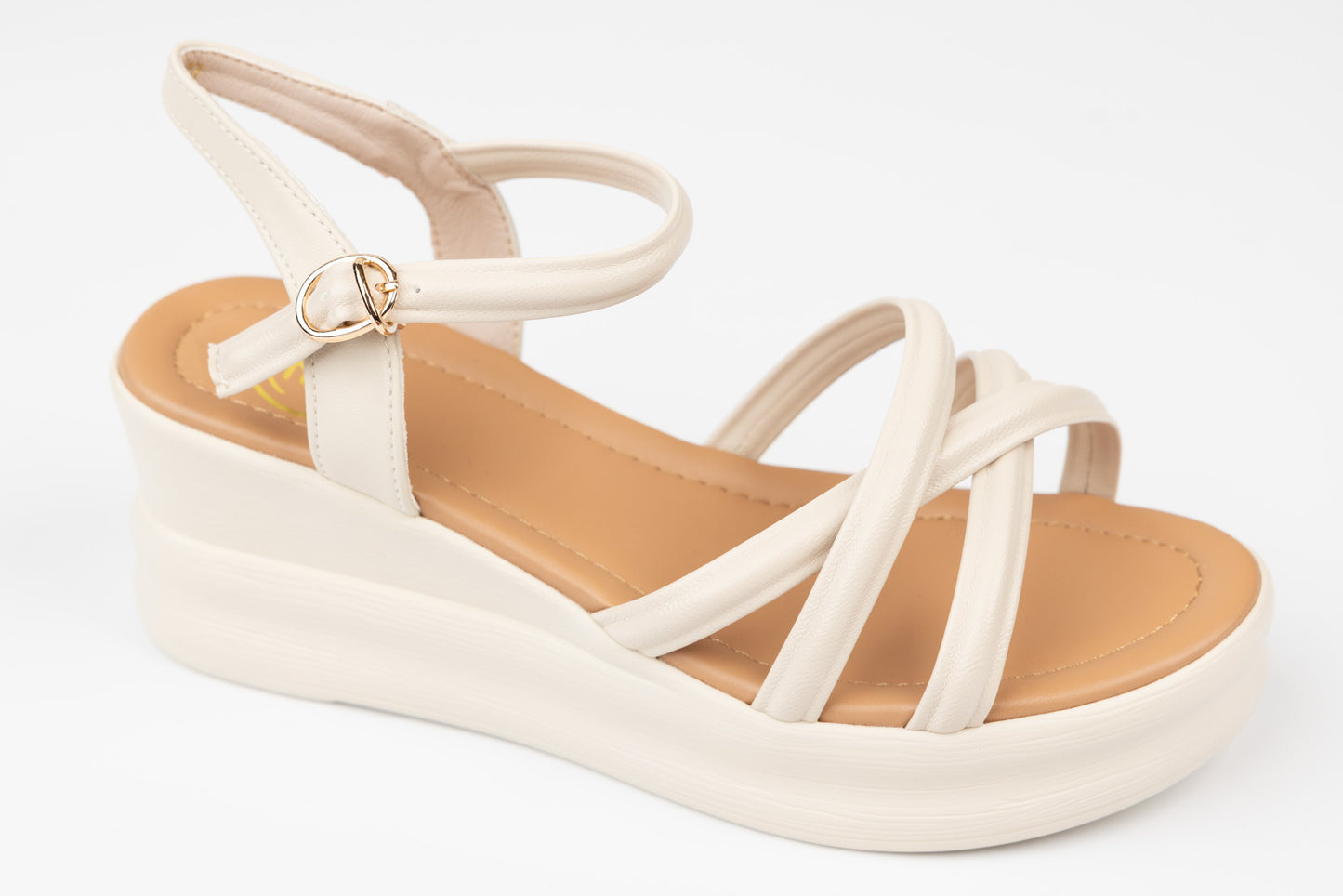 Sandale dama piele naturala FORMAZIONE 991 Crem