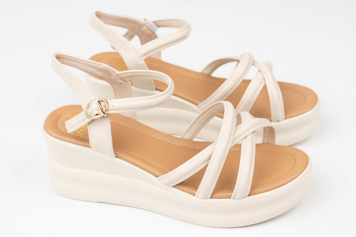 Sandale dama piele naturala FORMAZIONE 991 Crem
