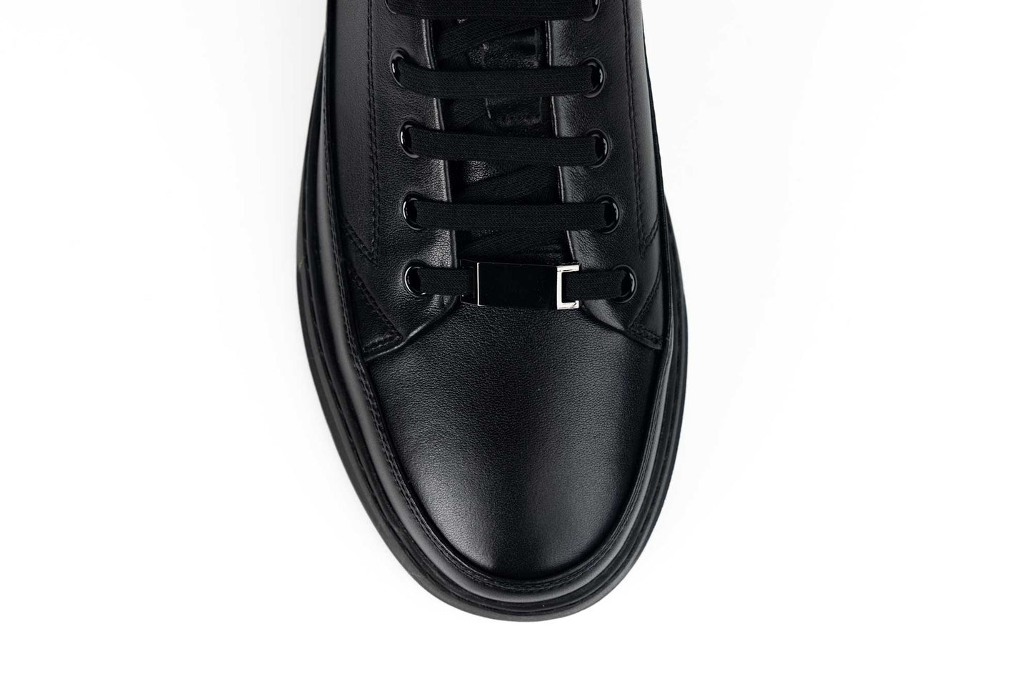 Men's casual shoes made of genuine leather MELS 550 Black