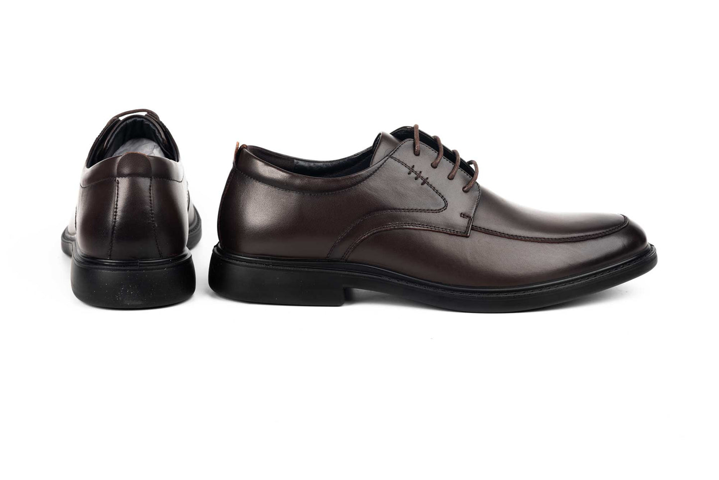 Men's shoes XXL genuine leather MELS 1213 brown