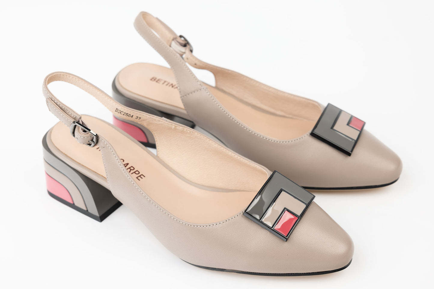 Pantofi dama piele naturală BETINA 2504 Apricot
