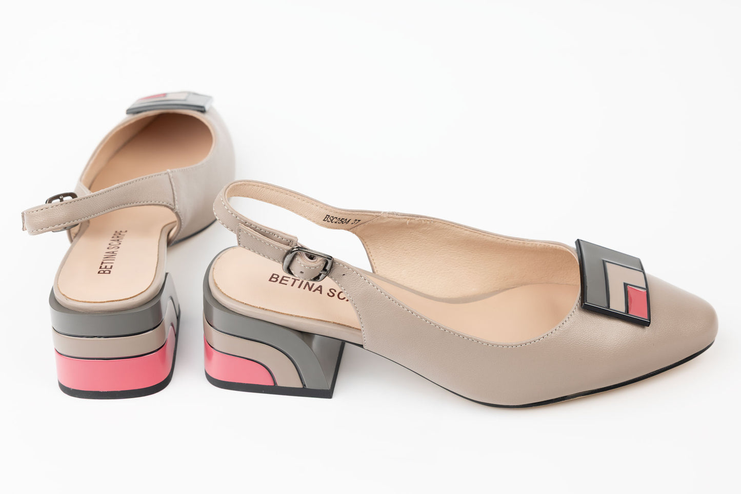 Pantofi dama piele naturală BETINA 2504 Apricot